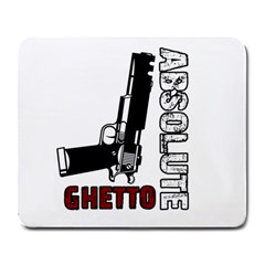 Absolute Ghetto Large Mousepads by Valentinaart