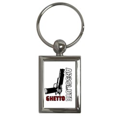 Absolute Ghetto Key Chains (rectangle)  by Valentinaart