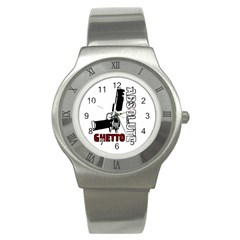 Absolute Ghetto Stainless Steel Watch by Valentinaart