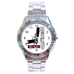 Absolute Ghetto Stainless Steel Analogue Watch by Valentinaart