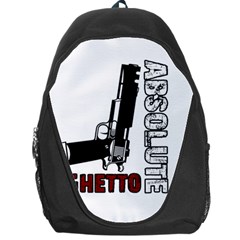 Absolute Ghetto Backpack Bag by Valentinaart