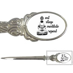 Eat, Sleep, Meditate, Repeat  Letter Openers by Valentinaart