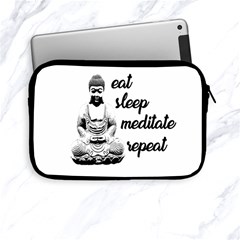 Eat, Sleep, Meditate, Repeat  Apple Ipad Mini Zipper Cases by Valentinaart