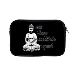 Eat, Sleep, Meditate, Repeat  Apple Macbook Pro 13  Zipper Case by Valentinaart