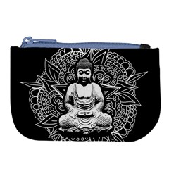 Ornate Buddha Large Coin Purse