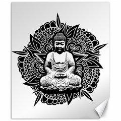 Ornate Buddha Canvas 8  X 10  by Valentinaart