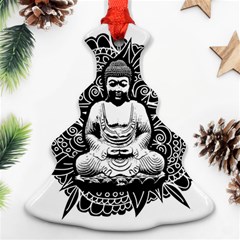 Ornate Buddha Ornament (christmas Tree)  by Valentinaart