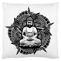 Ornate Buddha Standard Flano Cushion Case (one Side) by Valentinaart