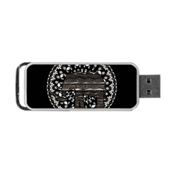 Ornate Mandala Elephant  Portable Usb Flash (one Side) by Valentinaart