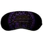 Ornate mandala elephant  Sleeping Masks Front