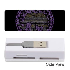 Ornate Mandala Elephant  Memory Card Reader (stick)  by Valentinaart