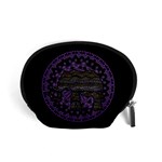 Ornate mandala elephant  Accessory Pouches (Small)  Front