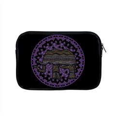 Ornate Mandala Elephant  Apple Macbook Pro 15  Zipper Case by Valentinaart