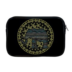 Ornate mandala elephant  Apple MacBook Pro 17  Zipper Case