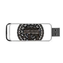 Ornate Mandala Elephant  Portable Usb Flash (one Side) by Valentinaart