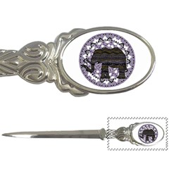 Ornate Mandala Elephant  Letter Openers