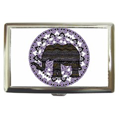 Ornate Mandala Elephant  Cigarette Money Cases by Valentinaart