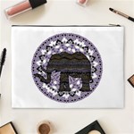 Ornate mandala elephant  Cosmetic Bag (XL) Back