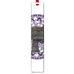 Ornate Mandala Elephant  Large Book Marks by Valentinaart