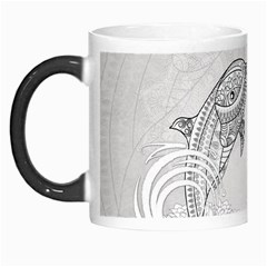 Beautiful Dolphin, Mandala Design Morph Mugs by FantasyWorld7