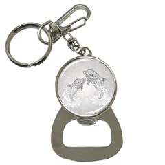 Beautiful Dolphin, Mandala Design Bottle Opener Key Chains by FantasyWorld7