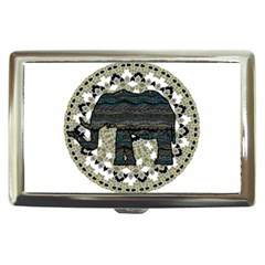 Ornate Mandala Elephant  Cigarette Money Cases