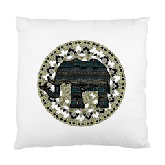 Ornate Mandala Elephant  Standard Cushion Case (two Sides) by Valentinaart