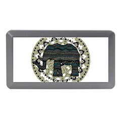 Ornate Mandala Elephant  Memory Card Reader (mini) by Valentinaart