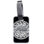 Ornate mandala elephant  Luggage Tags (Two Sides) Back