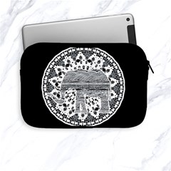 Ornate Mandala Elephant  Apple Ipad Mini Zipper Cases by Valentinaart