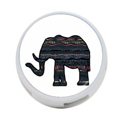 Ornate Mandala Elephant  4-port Usb Hub (two Sides)  by Valentinaart