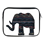 Ornate mandala elephant  Apple iPad 2/3/4 Zipper Cases Front