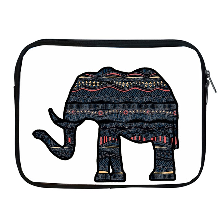 Ornate mandala elephant  Apple iPad 2/3/4 Zipper Cases