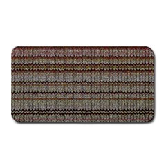 Stripy Knitted Wool Fabric Texture Medium Bar Mats by BangZart