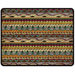 Aztec Pattern Fleece Blanket (medium)  by BangZart