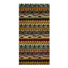 Aztec Pattern Shower Curtain 36  X 72  (stall)  by BangZart