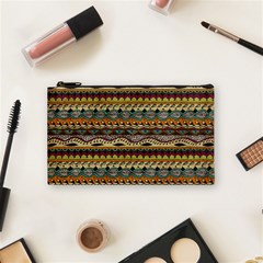 Aztec Pattern Cosmetic Bag (small)  by BangZart