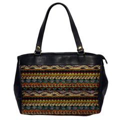 Aztec Pattern Office Handbags