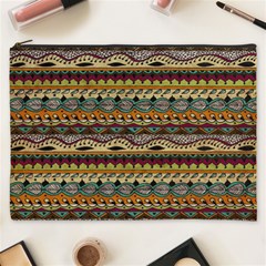 Aztec Pattern Cosmetic Bag (xxxl)  by BangZart