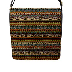 Aztec Pattern Flap Messenger Bag (l)  by BangZart