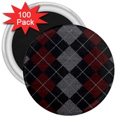 Wool Texture With Great Pattern 3  Magnets (100 Pack) by BangZart