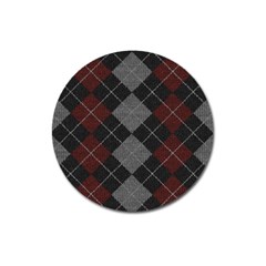 Wool Texture With Great Pattern Magnet 3  (round) by BangZart