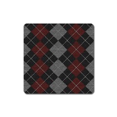 Wool Texture With Great Pattern Square Magnet by BangZart