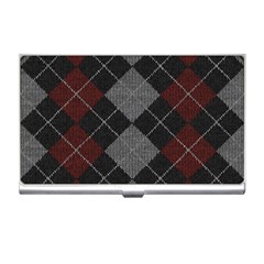 Wool Texture With Great Pattern Business Card Holders by BangZart