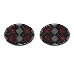 Wool Texture With Great Pattern Cufflinks (oval) by BangZart