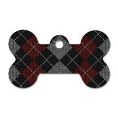 Wool Texture With Great Pattern Dog Tag Bone (one Side) by BangZart