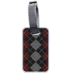 Wool Texture With Great Pattern Luggage Tags (two Sides) by BangZart