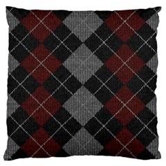 Wool Texture With Great Pattern Large Cushion Case (two Sides) by BangZart