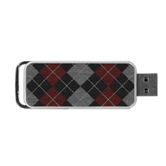 Wool Texture With Great Pattern Portable Usb Flash (one Side) by BangZart