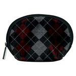 Wool Texture With Great Pattern Accessory Pouches (Medium)  Front